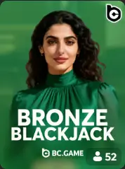 Bronze Blackjack BC Game Myanmar game cover