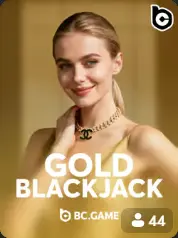 Gold Blackjack BC Game Myanmar game cover