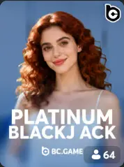 Platinum Blackjack BC Game Myanmar game cover