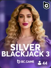 Silver Blackjack 3 BC Game Myanmar game cover