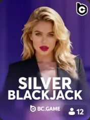 Silver Blackjack BC Game Myanmar game cover