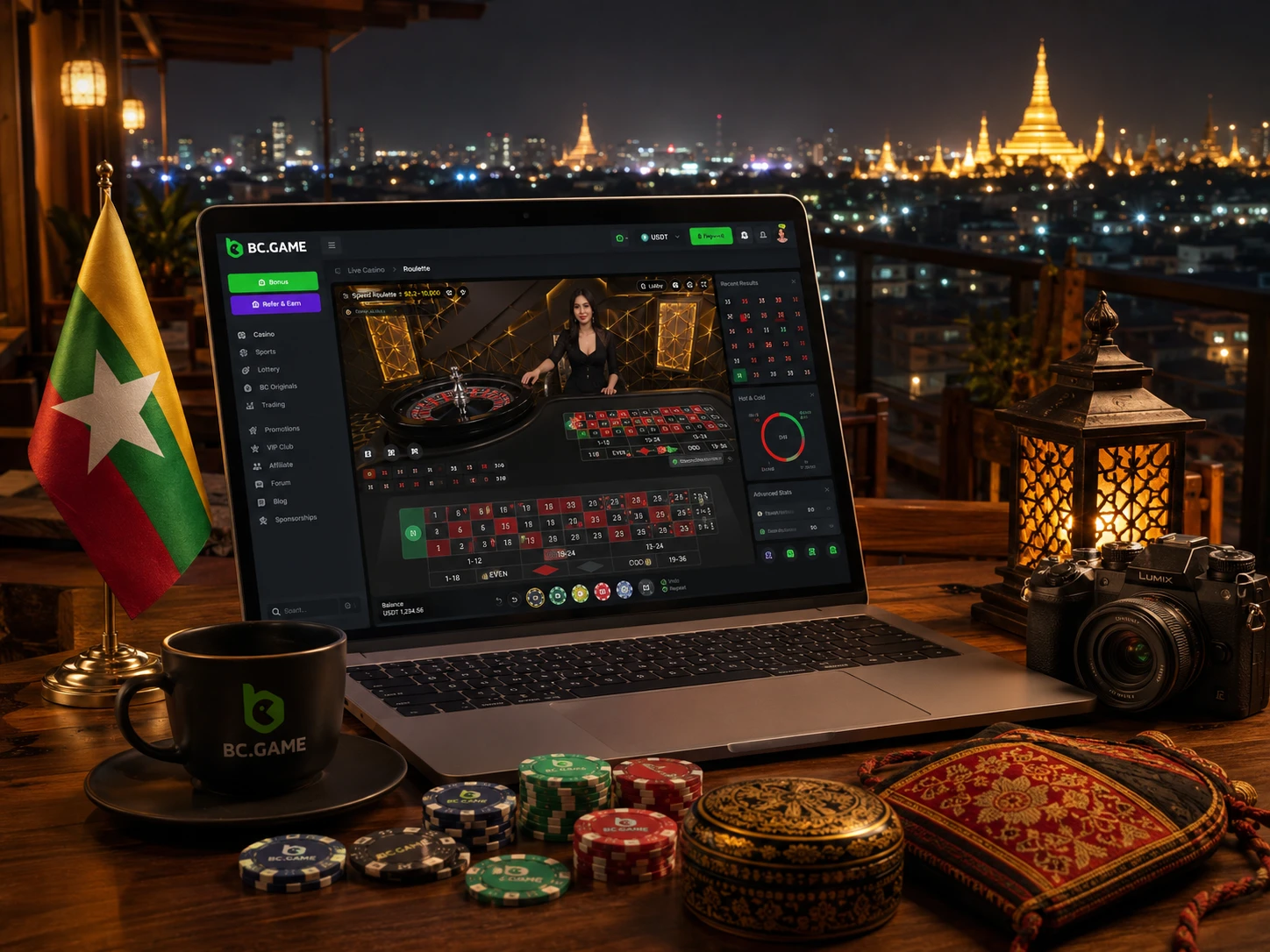 BC Game Myanmar casino games